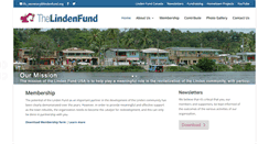 Desktop Screenshot of lindenfund.org