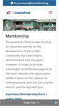 Mobile Screenshot of lindenfund.org
